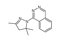 1-(3,5,5-trimethyl-4H-pyrazol-1-yl)phthalazine Structure