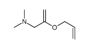 2-(Allyloxy)-N,N-dimethyl-2-propen-1-amine structure