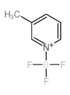 3-picolinium-BF3 adduct结构式
