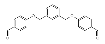 1,3-双(4-甲酰基苯氧基)二甲苯结构式