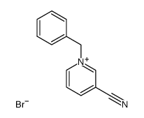1-benzyl-3-cyanopyridinium bromide结构式