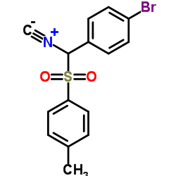 4-溴-1-[异氰基-(甲基-4-磺酰基)-甲基]-苯结构式