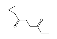 1-cyclopropylhexane-1,4-dione结构式