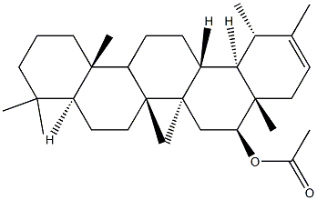 (18α,19α)-Urs-20-en-16β-ol acetate结构式