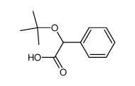 2-tert-butoxy-(2-phenyl)acetic acid Structure