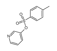 pyridin-3-yl tosylate结构式