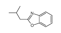2-(2-methylpropyl)-1,3-benzoxazole结构式