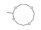 2-methyl-1,3,6,9-tetraoxacycloundecane Structure