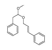 [2-methoxy-2-[(3-phenylallyl)oxy]ethyl]benzene Structure