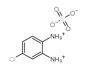 4-chlorobenzene-1,2-diammonium sulphate Structure