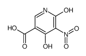 3-Pyridinecarboxylicacid,1,6-dihydro-4-hydroxy-5-nitro-6-oxo-(9CI)结构式