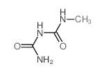 3-carbamoyl-1-methyl-urea结构式