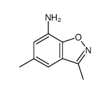 1,2-Benzisoxazol-7-amine,3,5-dimethyl-(9CI)结构式