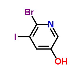 2-溴-3-碘-5-羟基-吡啶结构式