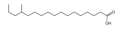 14-methylheptadecanoic acid Structure