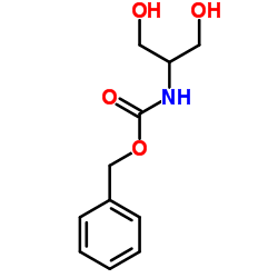 n-cbz-2-氨基-1,3-丙二醇结构式