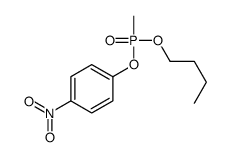 1-[butoxy(methyl)phosphoryl]oxy-4-nitrobenzene Structure