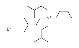 butyl-tris(3-methylbutyl)azanium,bromide结构式