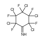 2,3,4,5,6-pentachloro-2,3,4,5,6-pentafluorocyclohexan-1-imine Structure
