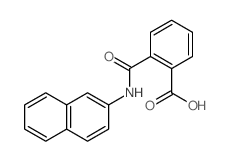 Phthalamic acid, N-2-naphthyl-结构式