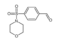 4-(MORPHOLINE-4-SULFONYL)-BENZALDEHYDE结构式