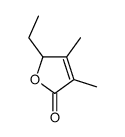 2-ethyl-3,4-dimethyl-2H-furan-5-one结构式