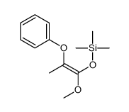 (1-methoxy-2-phenoxyprop-1-enoxy)-trimethylsilane结构式