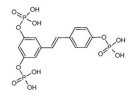resveratrol triphosphate Structure