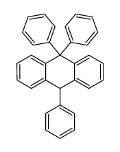 Anthracene,9,10-dihydro-9,9,10-triphenyl-结构式