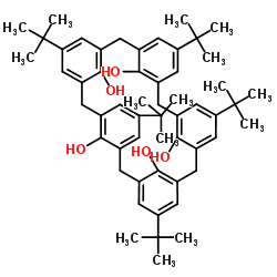 4-tert-Butylcalix[5]arene Structure