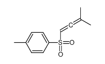 1-methyl-4-(3-methylbuta-1,2-dienylsulfonyl)benzene Structure