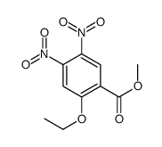 methyl 2-ethoxy-4,5-dinitrobenzoate Structure
