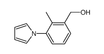 2-methyl-3-(pyrrol-1-yl)-benzyl alcohol Structure