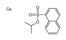 calcium (1-methylethyl)naphthalenesulphonate结构式