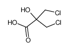 β,β'-dichloro-α-hydroxy-isobutyric acid Structure