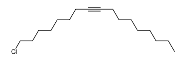 1-chloro-heptadec-8-yne Structure