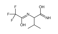 3-methyl-2-[(2,2,2-trifluoroacetyl)amino]butanamide结构式