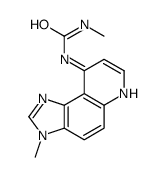 1-methyl-3-(3-methylimidazo[4,5-f]quinolin-9-yl)urea Structure