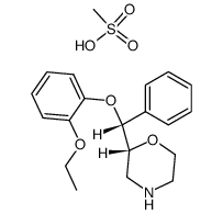 Reboxetine mesylate structure