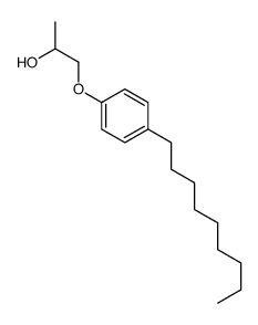 1-(4-nonylphenoxy)propan-2-ol结构式
