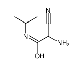 2-氨基-2-氰基-N-异丙基乙酰胺结构式