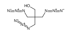 3-azido-2,2-bis(azidomethyl)propan-1-ol结构式