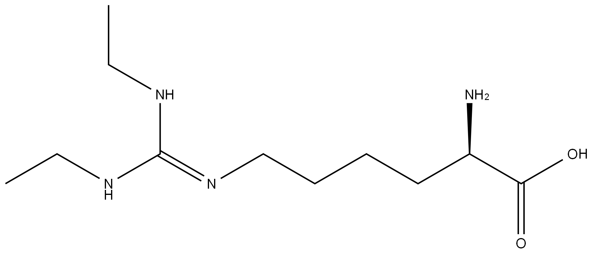 精氨酸杂质 1结构式