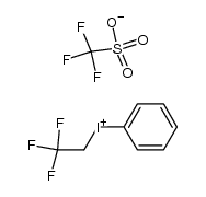(2,2,2-Trifluoroethyl)phenyliodonium triflate Structure