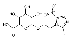 Metronidazole β-D-Glucuronide Structure