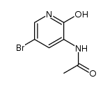 N-(5-bromo-2-hydroxy-[3]pyridyl)-acetamide结构式