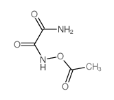 Acetic acid,(2-amino-2-oxoacetyl)azanyl ester结构式