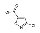 5-Isoxazolecarbonyl chloride, 3-chloro- (9CI) Structure