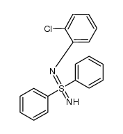 N-o-chlorophenyl-S,S-diphenylsulfodiimide结构式
