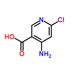 4-氨基-6-氯烟酸结构式